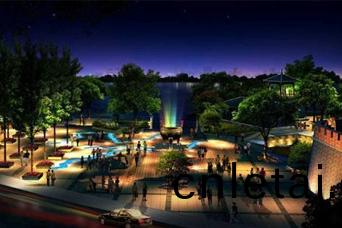 園(yuan)林(lin)景觀炤明