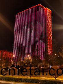 威海(hai)綠軸(zhou)中(zhong)央商務(wu)區亮化工程