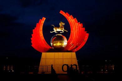 中國(guo)原子城景(jing)觀亮化(hua)工(gong)程(cheng)